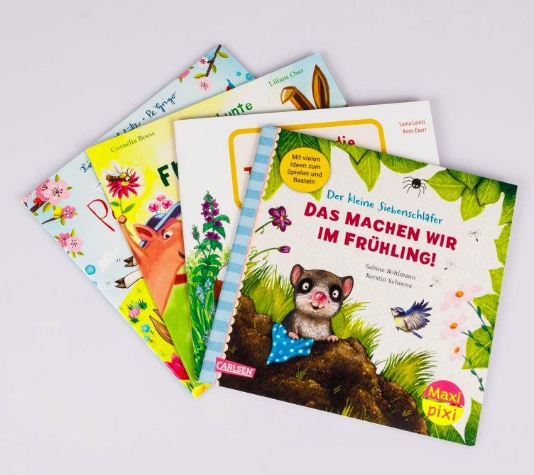 Maxi-Pixi-4er-Set 116: Bunter Frühlingsspaß (4x1 Exemplar)