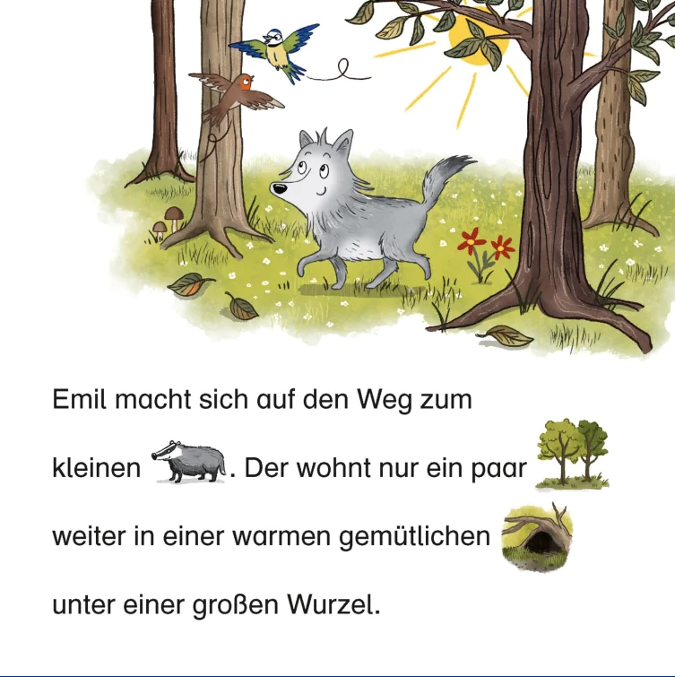 MaxiPixi 470: Der kleine Wolf findet einen Freund