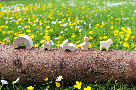 Holzfigur, zum Gestalten