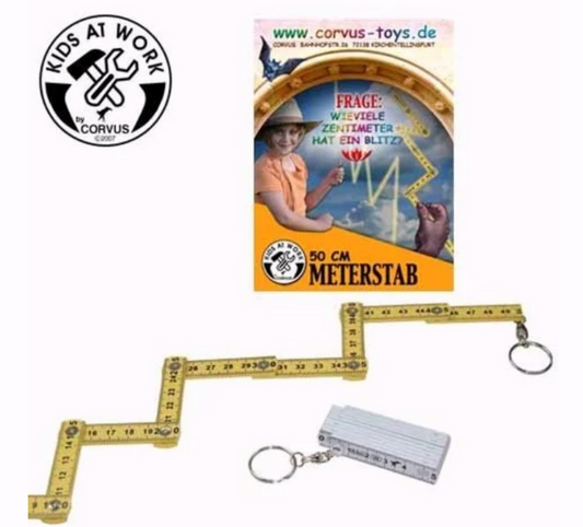 Meterstab, Schlüsselanhänger