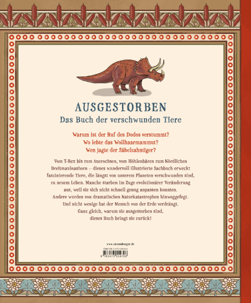 Ausgestorben - Das Buch der verschwundenen Tiere