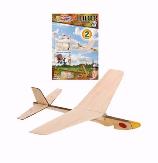 Kids at work, Flieger aus Balsaholz Nr. 2