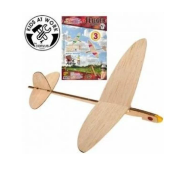Kids at work, Flieger aus Balsaholz Nr.3