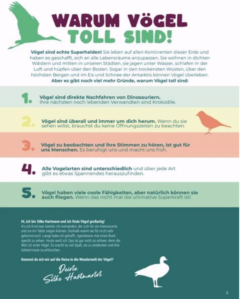 Birding. Entdecke die Wunderwelt der Vögel