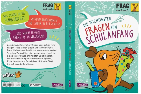 Frag doch mal... die Maus: Die wichtigsten Fragen zum Schulanfang