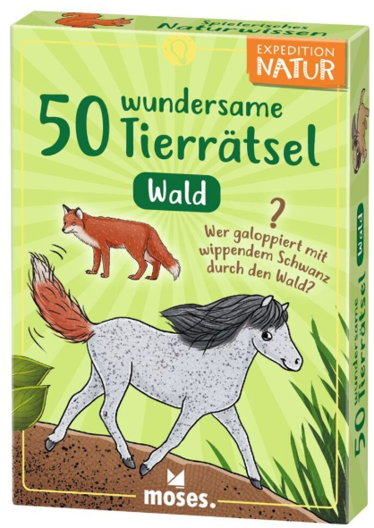 50 wundersame Tierrätsel - Wald