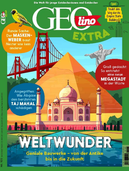 GEOlino 105 Weltwunder