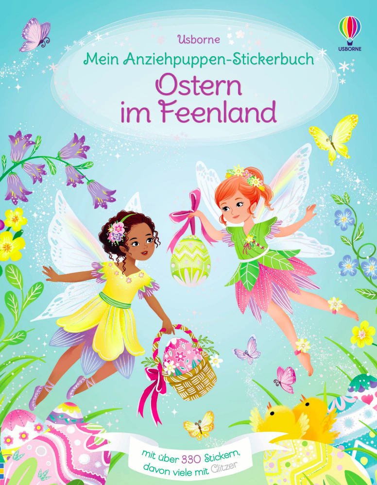 Mein Anziehpuppen-Stickerbuch: Ostern im Feenland