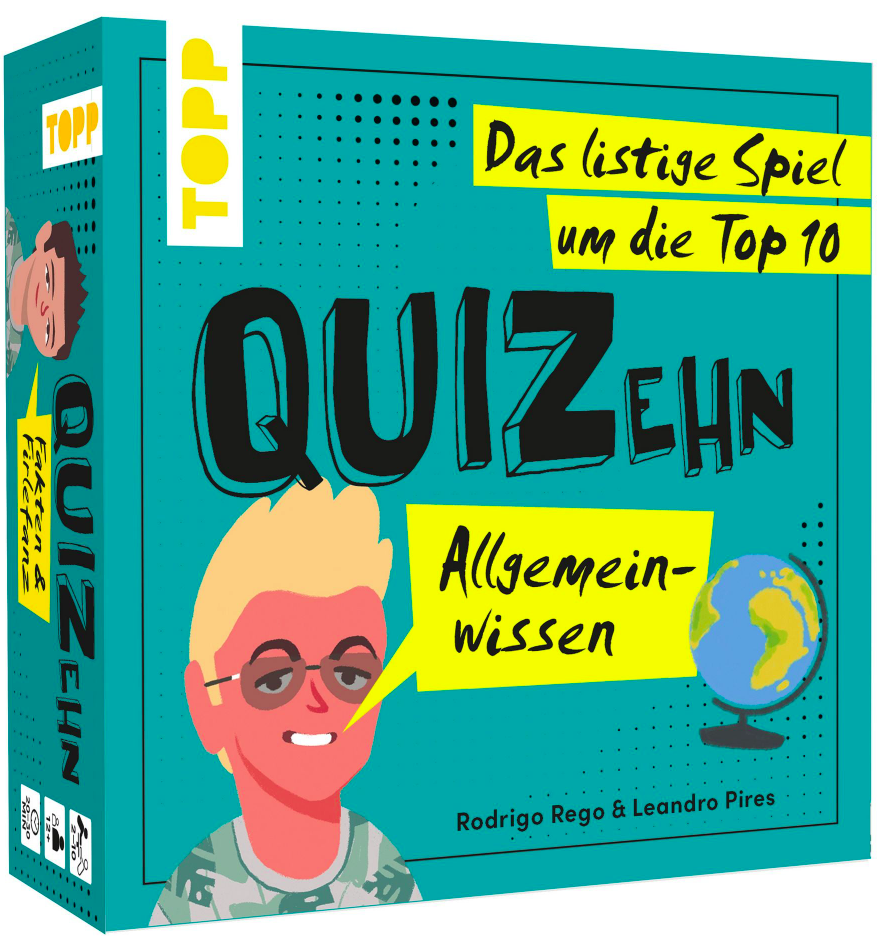 QUIZehn – Allgemeinwissen. Das listige Spiel um die Top 10