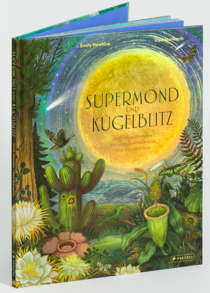 Supermond und Kugelblitz