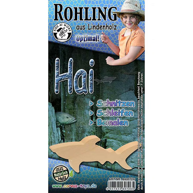 Schnitz-Rohling Hai