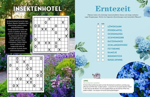 Das Garten-Rätselbuch 2 – Mit Profi-Tipps rund ums Gärtnern
