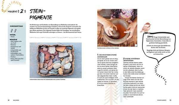 Malwerkstatt Natur für Kinder