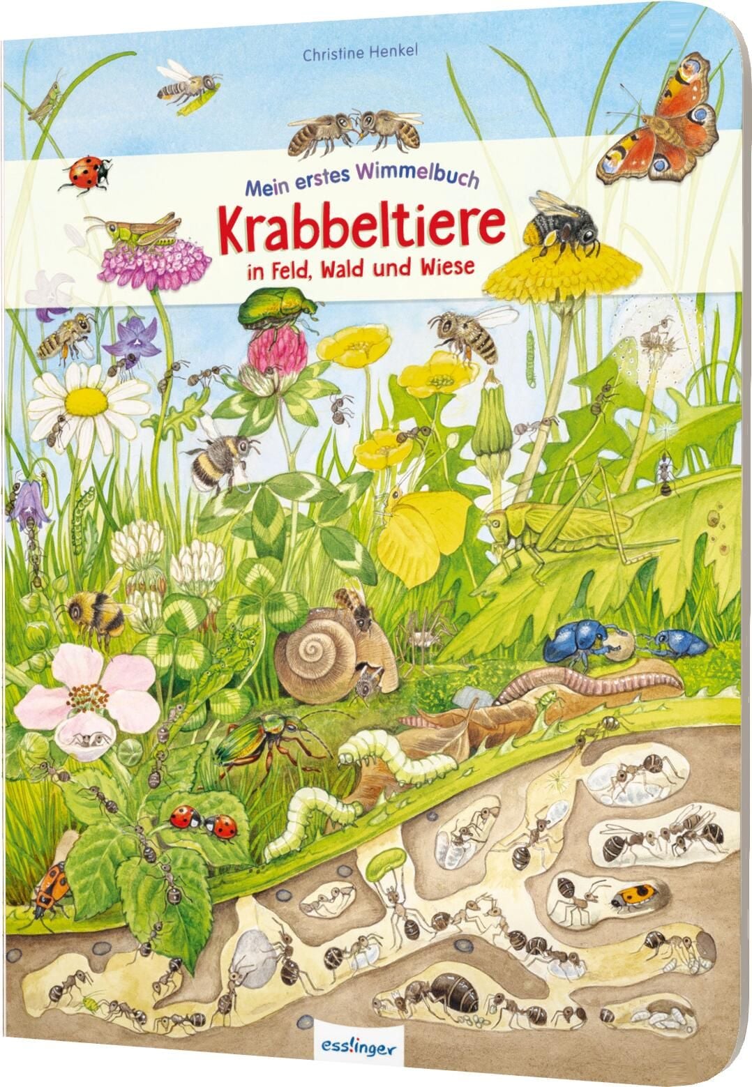 Mein ersters Wimmelbuch Krabbeltiere in Feld, Wald un Wiese