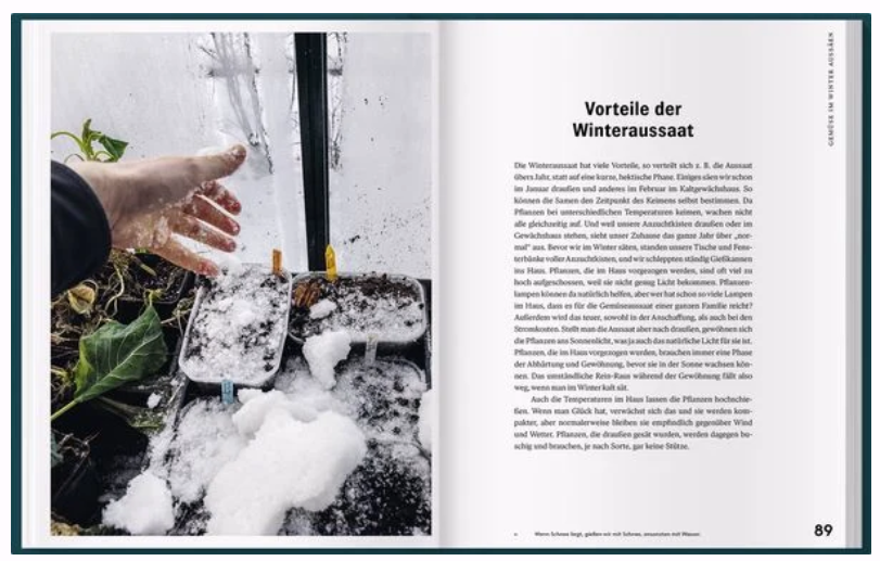 Mit Kaltanbau zu grünen Wundern
