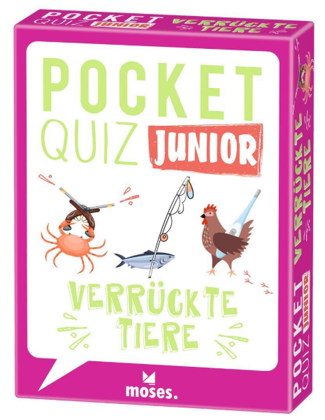 Pocket Quiz junior Verrückte Tiere