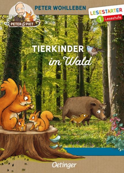 Tierkinder im Wald