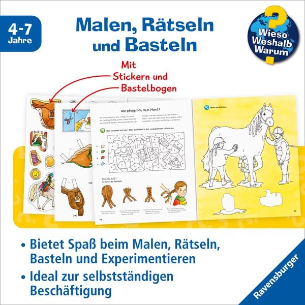 Wieso? Weshalb? Warum? aktiv-Heft - Pferde